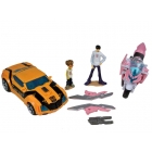 Transformers Prime - Bumblebee and Arcee (with Jack Darby and Raf Esquivel) - Loose - 100% Complete 