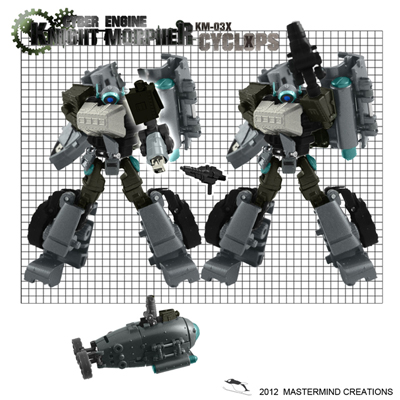 KM-03X Mirroverse Cyclops Limited Edition Holiday Exclusive