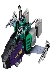 Reissue - Sixshot - Asia Exclusive Limited Edition - Metallic Color Redeco