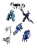 Japanese Transformers Prime - AMW14 - Arms Micron Ultimate 5 Piece Set D
