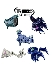 Japanese Transformers Prime - AMW14 - Arms Micron Ultimate 5 Piece Set D