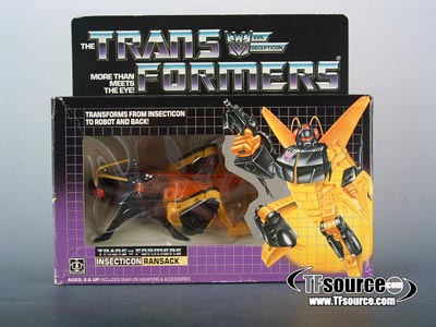 Ransack Insecticon | Vintage G1 Transformers Figure | TFSource