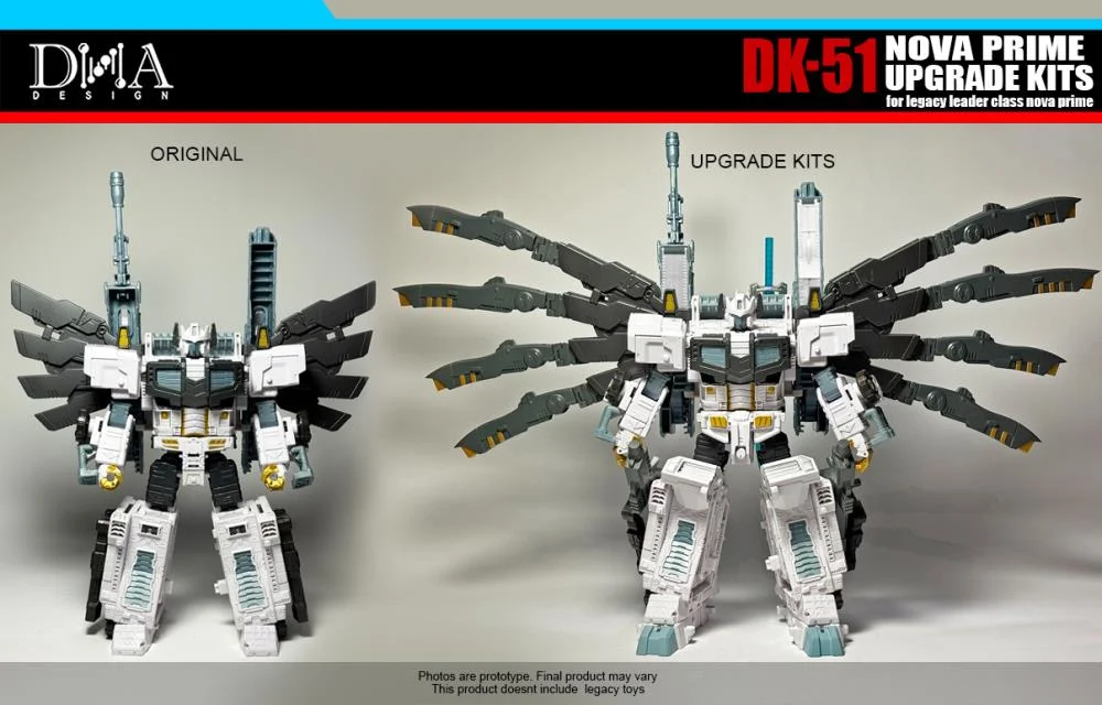 トランスフォーマー ノヴァプライム ＆ dna dk-51 セット DNA DESIGN DK-51 アップグレードキット 《2025/03-2025/06 予定