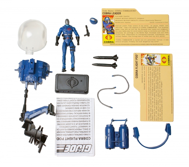 Cobra Commander with Flight Pod Ultimate Battle Pack 3.75Inch Scale