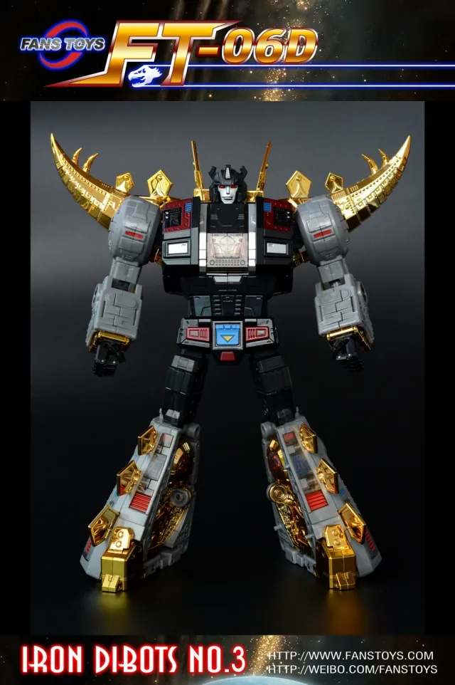 FT-06D Sever Black Version Limited Edition | Fans Toys Iron Dibots