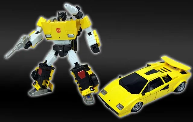 MP-12T Tigertrack Yellow Sideswipe | Transformers Masterpiece
