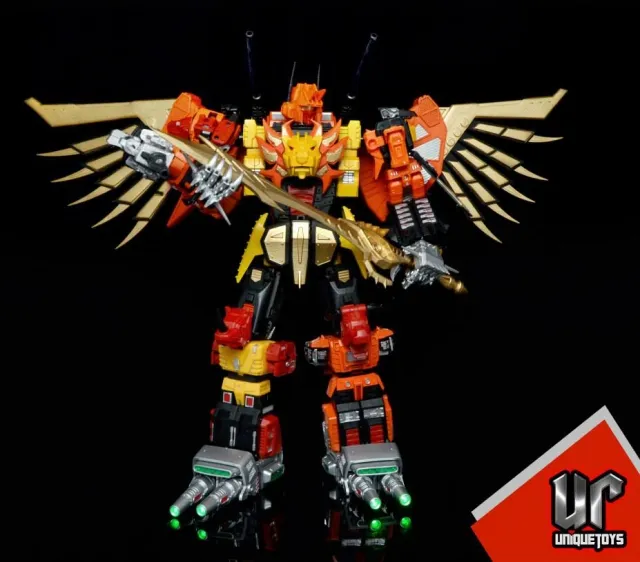 War Lord Combiner Set of 5 Figures | Unique Toys | War Lord