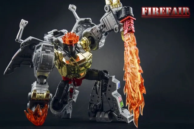 FF-01 the King of Fire Transformers Masterpiece Grimlock Add-on Kit | Fire Fair | Upgrade Kit
