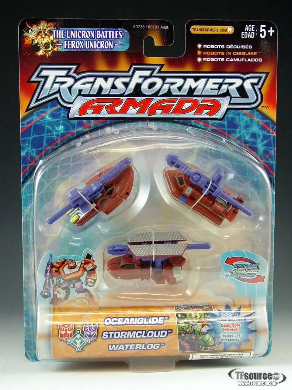 Sea Recolor Mini-Con Team | Transformers Armada