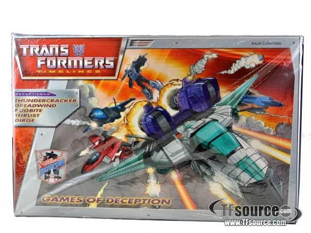 Games of Deception Boxed Set Botcon Exclusive | Transformers Convention Botcon 2007