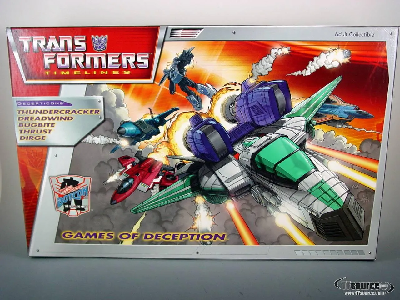Seeker Jets Set of 3 Botcon Exclusive | Transformers Convention Botcon 2007