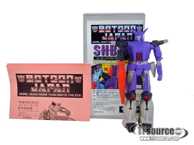 Super Hybrid Model Galvatron Fully Painted Version Botcon Japan Exclusive | Transformers Botcon