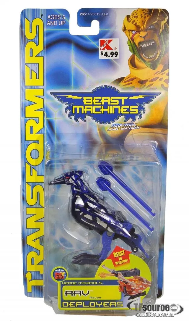 Deployers Rav Blue Version | Transformers Beast Machines