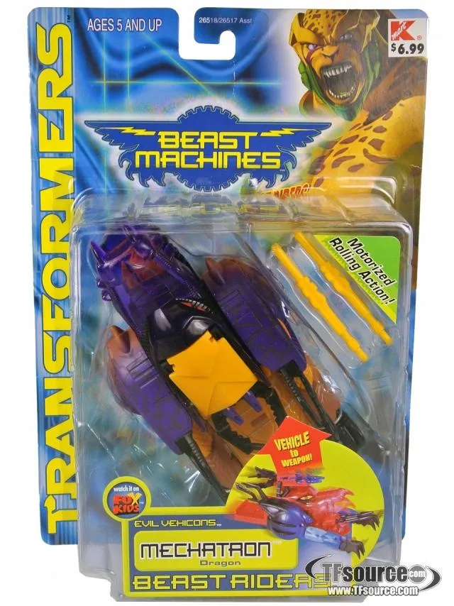 Beast Rider Mechatron Purple | Transformers Beast Machines
