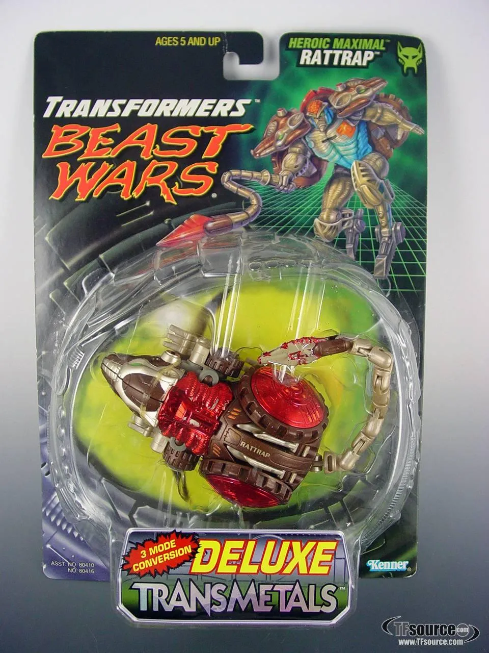 Rattrap Deluxe Class | Transformers Beast Wars Transmetals