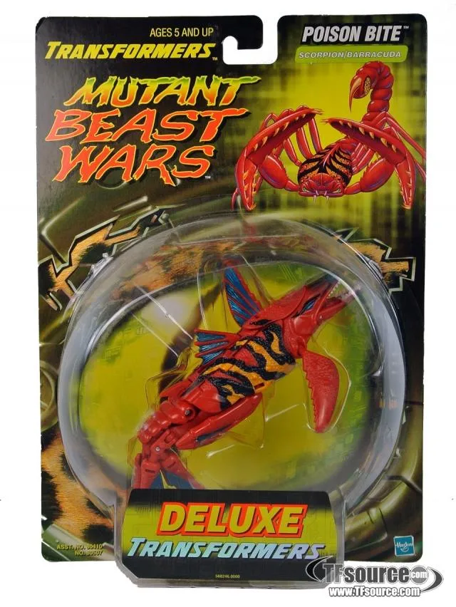 Poison Bite Deluxe Class | Transformers Beast Wars Mutant