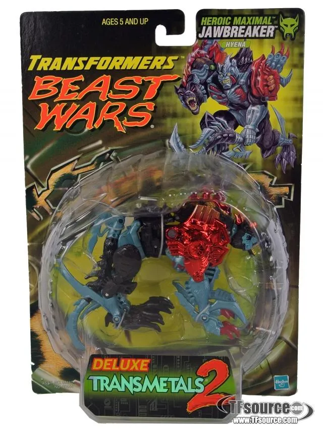 Jawbreaker Deluxe Class | Transformers Beast Wars Transmetals 2