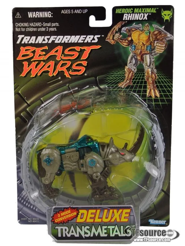 Rhinox Deluxe Class | Transformers Beast Wars Transmetals