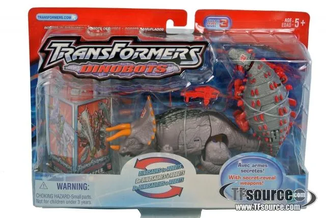 Deluxe Class Triceradon and Slapper | Transformers Universe