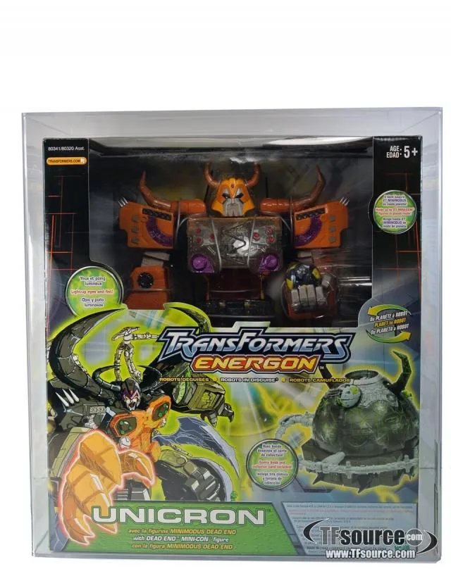 Unicron Orange version AFA 85 | Transformers Energon