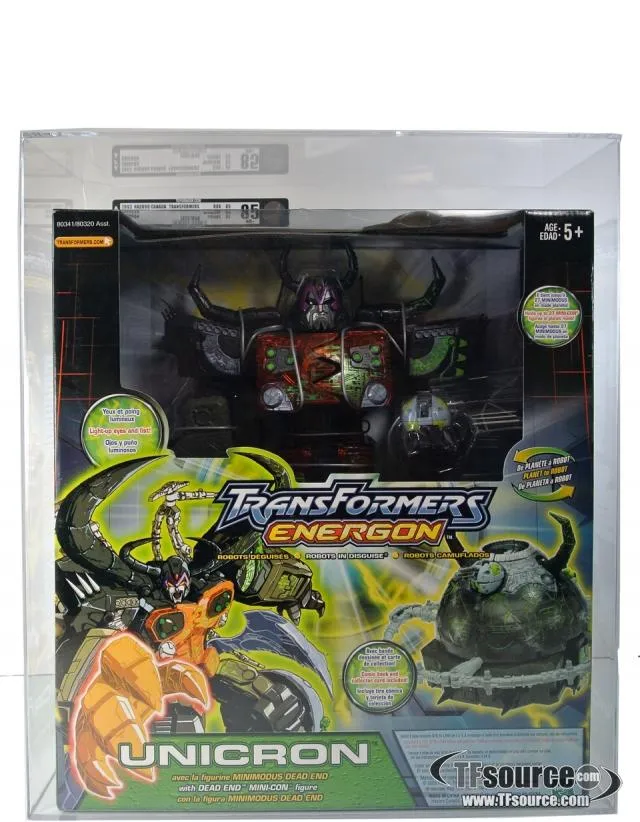Unicron Black version AFA 85 | Transformers Energon