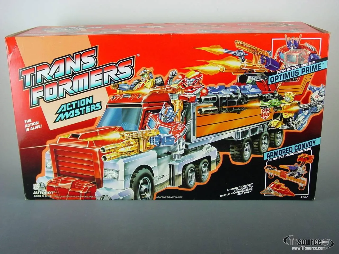 Optimus Prime Action Masters Vintage Transformers G1