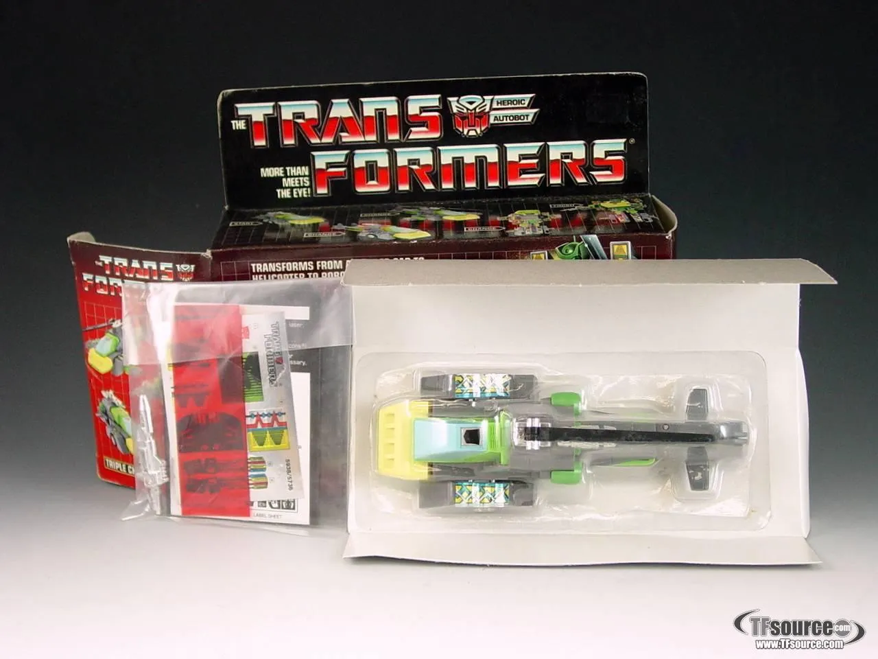 Springer Triple Changer Vintage Transformers G1