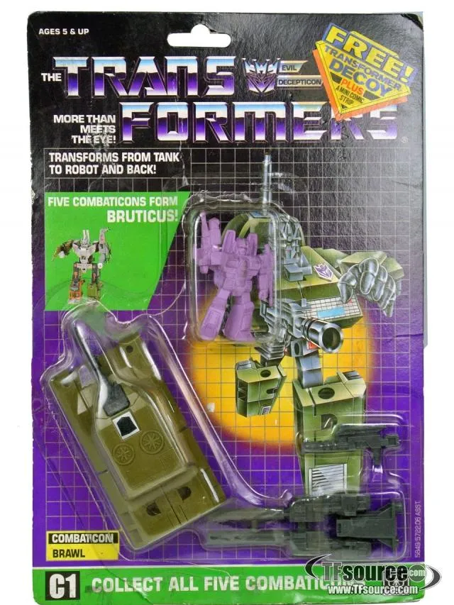 Brawl Combiner Vintage Transformers G1