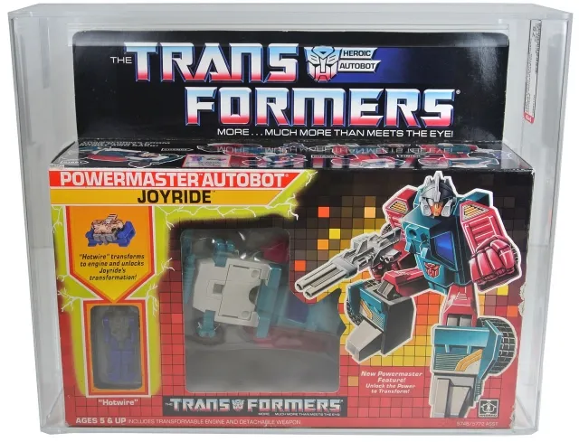 Joyride AFA Q75 Powermaster Vintage Transformers G1