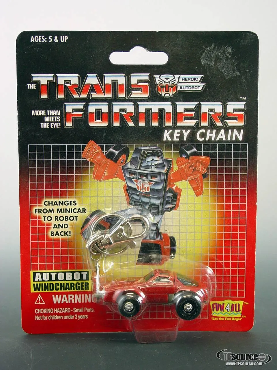 Windcharger Key Chain Minibot Vintage Transformers G1