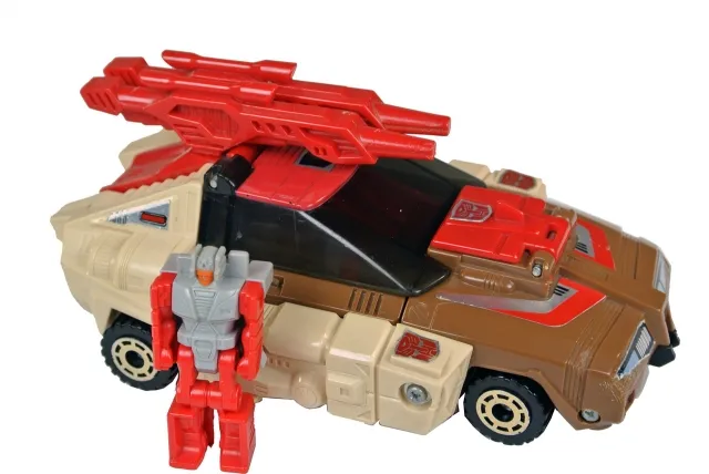 Chromedome and Stylor Headmaster Vintage Transformers G1