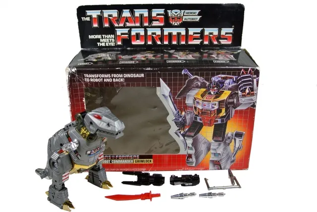 Grimlock Dinobot Vintage Transformers G1