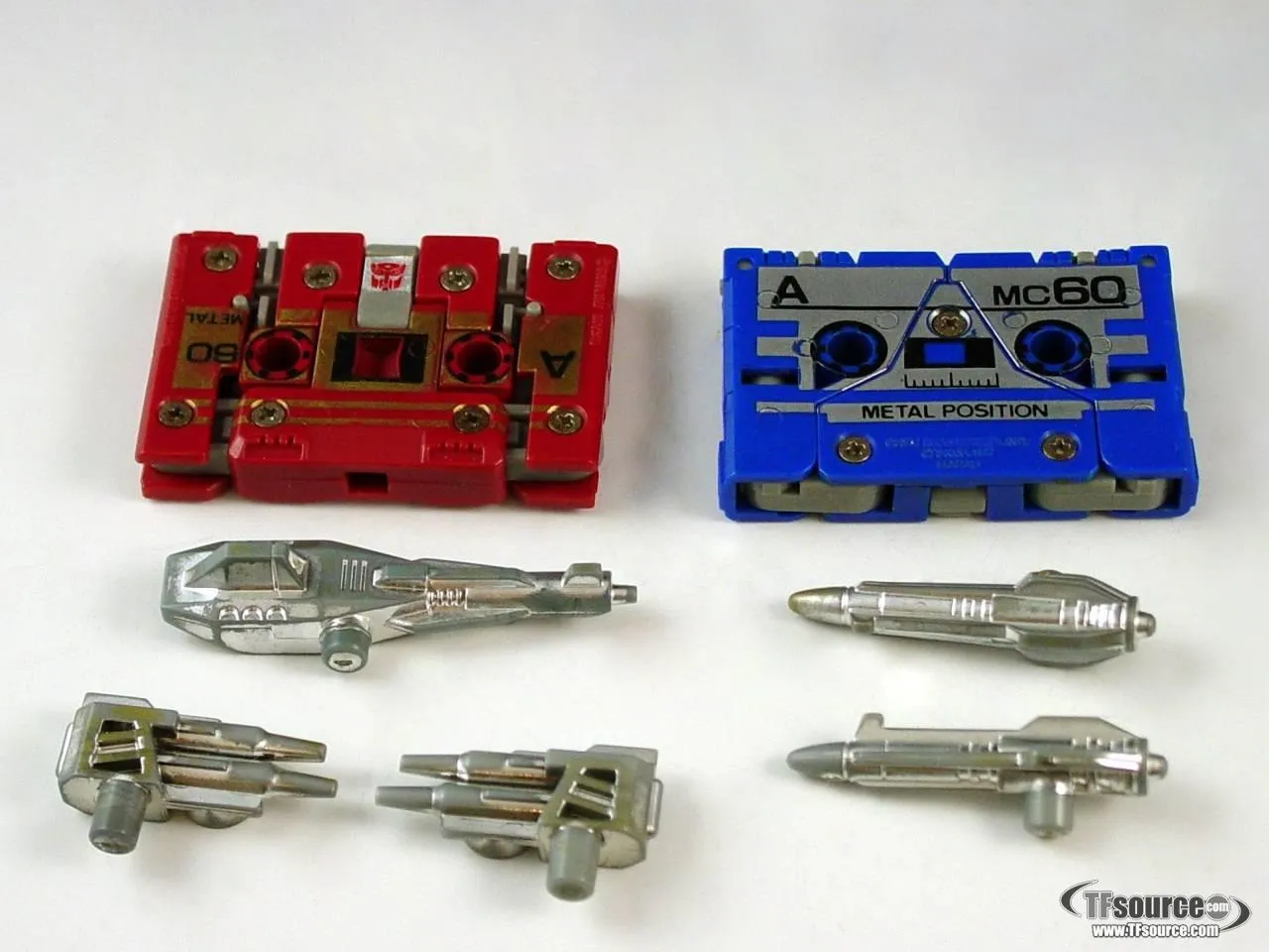 Raindance and Grand Slam Cassette Vintage Transformers G1