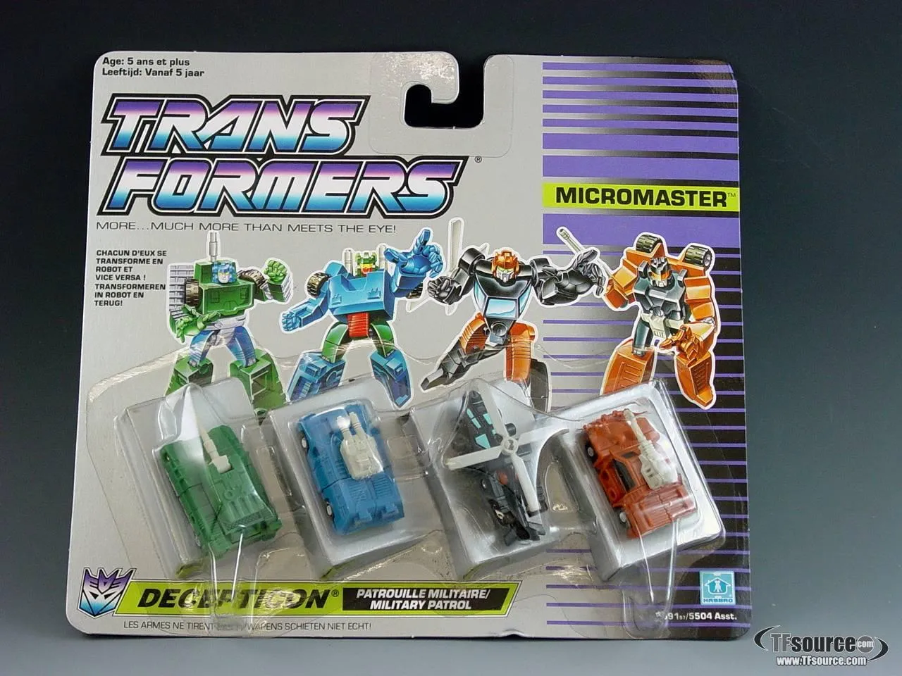Military Patrol Micromasters Vintage Transformers G1