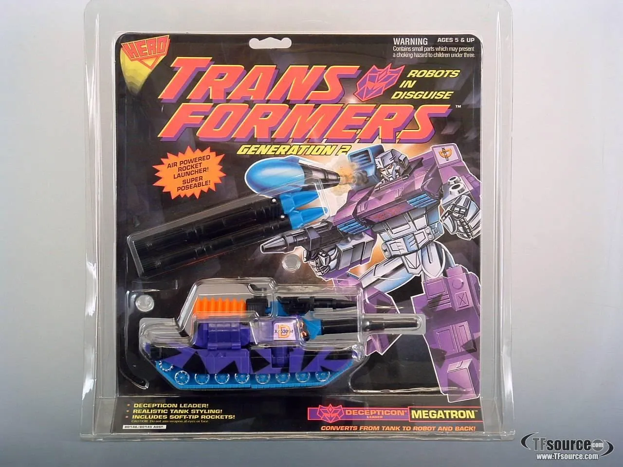 Hero Megatron | Vintage Transformers G2