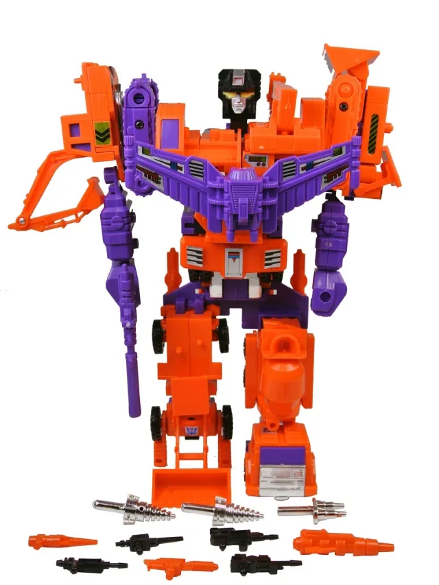 Devastator Orange Version | Vintage Transformers G2
