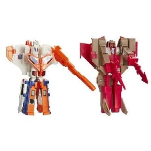 Blitzwing and Astrotrain Set of 2 | Platinum Edition Transformers