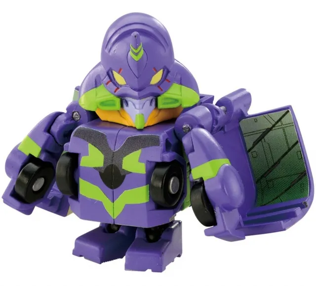 QTC-02 Evangelion 3 Figure Set | Q Transformers Figure by Takara