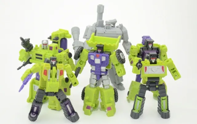 X07 to X12 Hulkie Combiner Set of 6 Figures | DX9 Toys 3rd Party