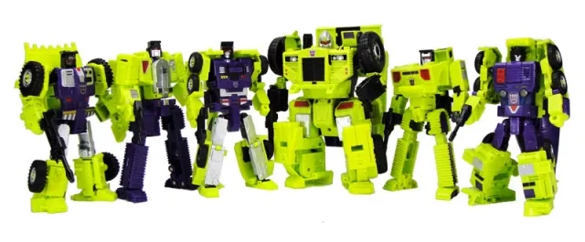 UW-04 Devastator Combiner Set of 6 | Unite Warriors Transformers