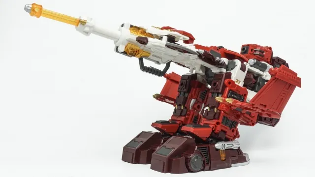 WB03-E Laser Cannon | Warbotron 3rd Party Transformers Figure