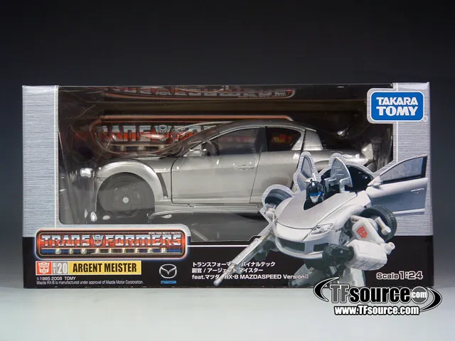 トランスフォーマー　バイナルテック　アージェント　マイスター　BT20 RX-8 TRANSFORMERS（トランスフォーマー）バイナルテック BT20 マイ
