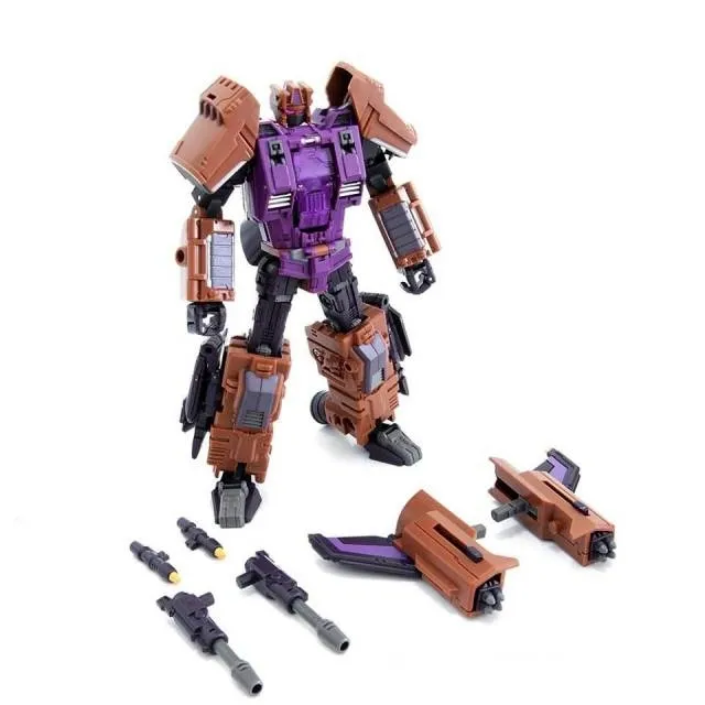 WB01 Full Set of 5 Figures and X-Ray Gun Set | Warbotron 3rd Party