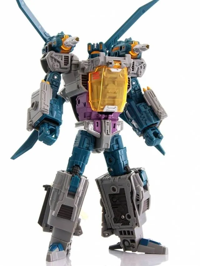 WB01 Full Set of 5 Figures and X-Ray Gun Set | Warbotron 3rd Party