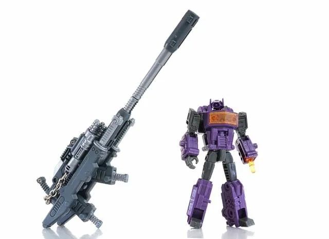 WB01 Full Set of 5 Figures and X-Ray Gun Set | Warbotron 3rd Party