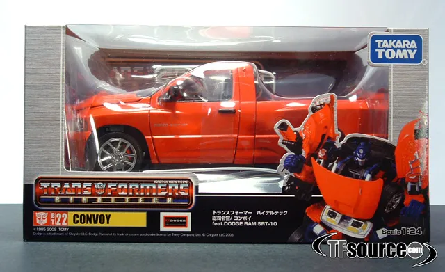 BT-22 Convoy | Dodge SRT10 | Binaltech Transformers Figure by