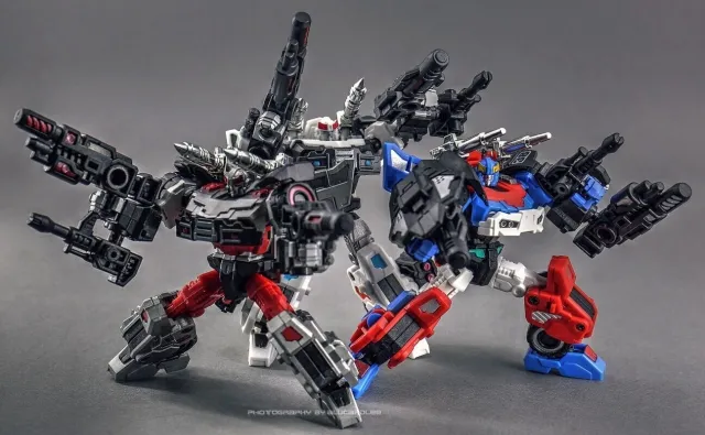 IF-EX12 Armored Tactical Staff Set of 3 Figures | Iron Factory 3rd