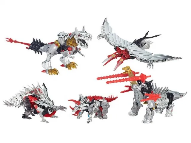 Dinobots Set of 5 G1 Color Version | Age of Extinction
