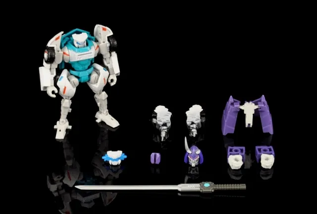 MM-02 Rear End and Hurricane Upgrade Kit | MakeToys Manga Mech