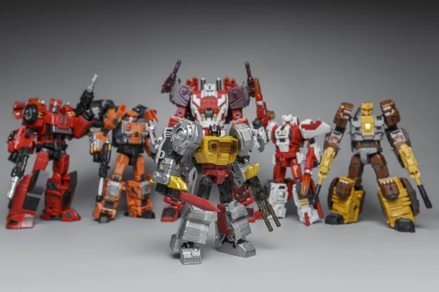 WB03 Computicon Set of 5 Figures | Warbotron 3rd Party